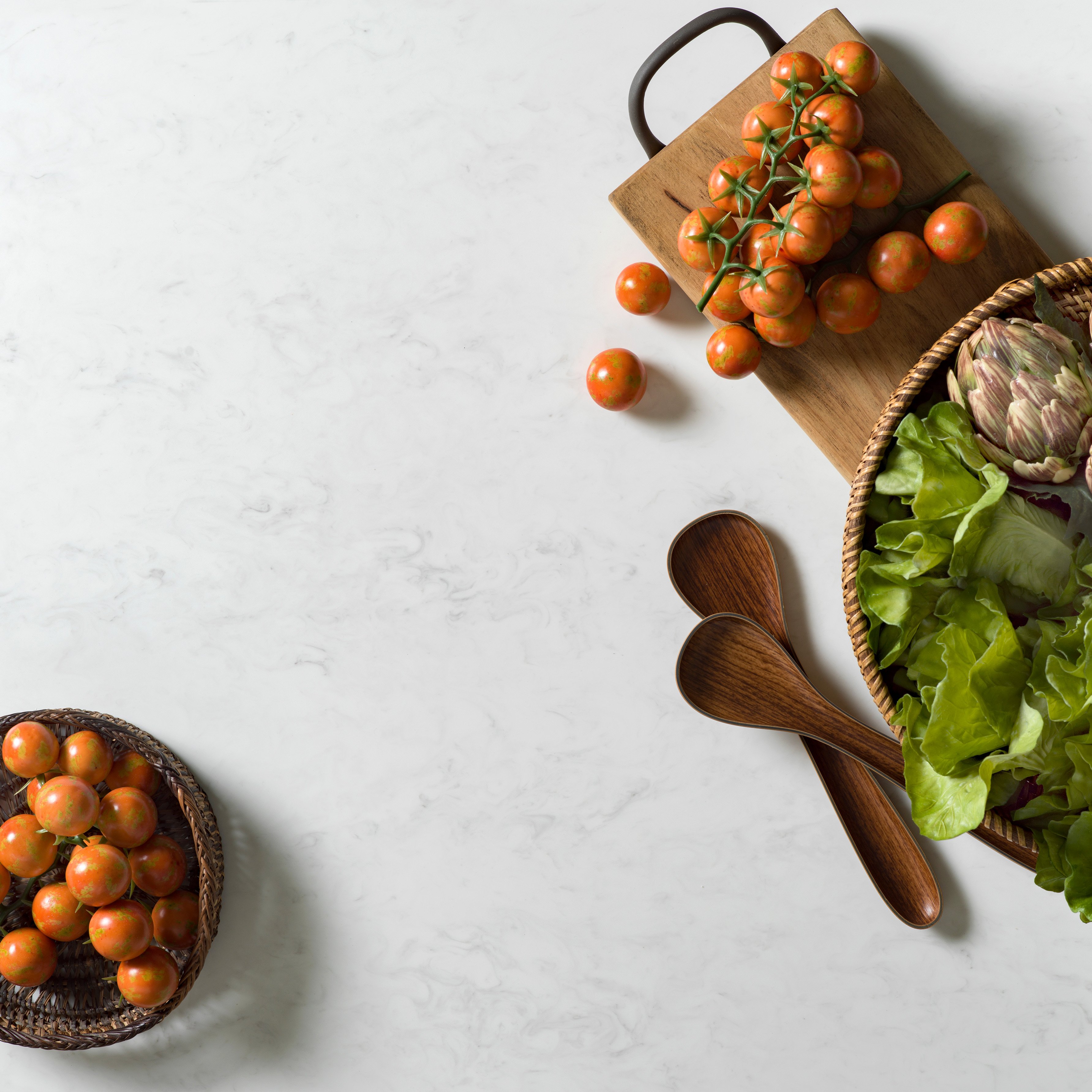 LUXURY Series Bianco Cloud: Planchas de Solid Surface Krion® 